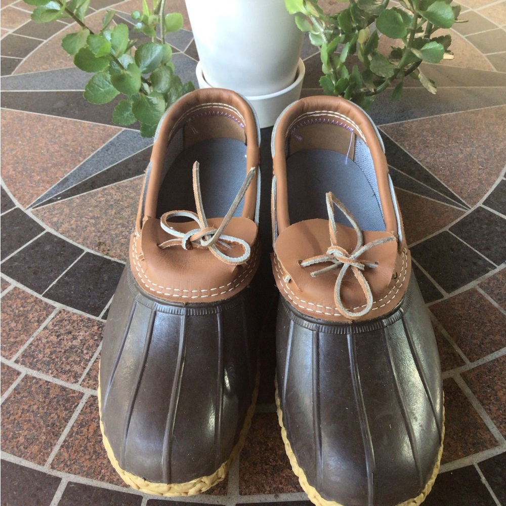 L.L. BEAN RUBBER MOCS